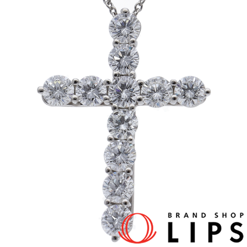 ラージクロスダイヤネックレス