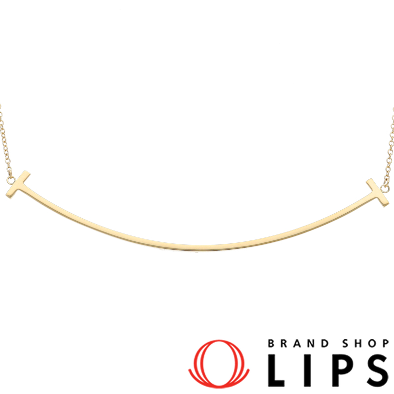 Tスマイル ラージ ネックレス