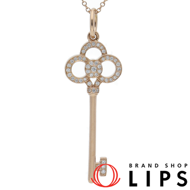 クラウンキーダイヤネックレス