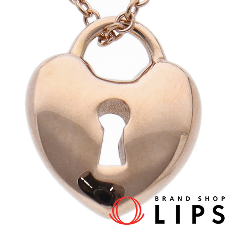 ハートロックネックレス