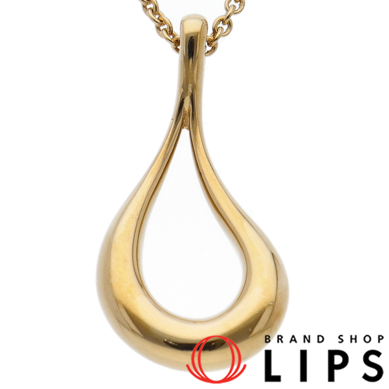 オープンティアドロップネックレス