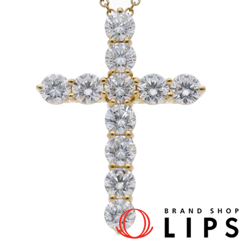 ラージクロスダイヤネックレス