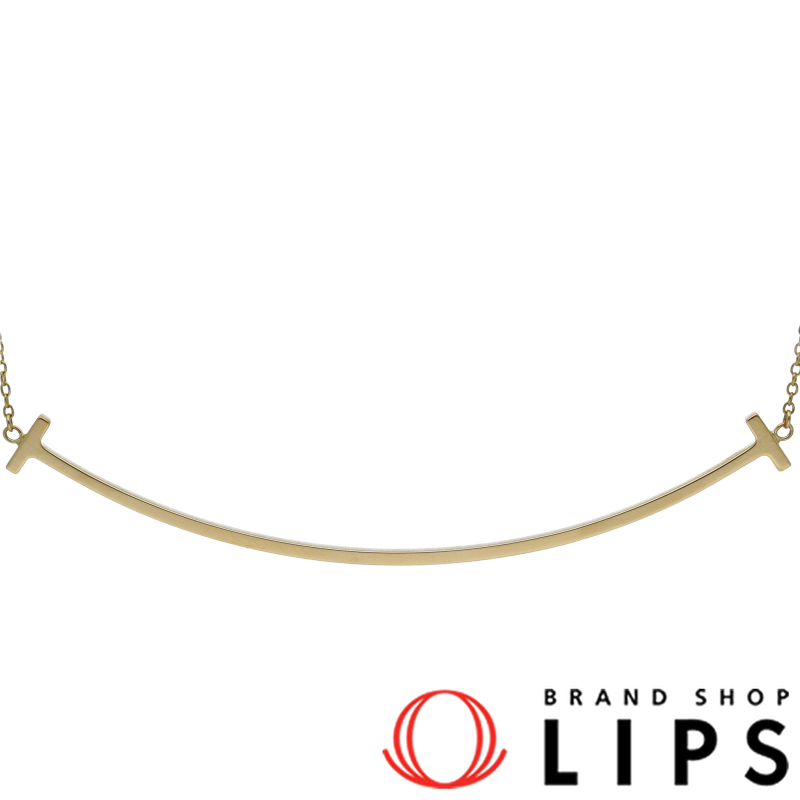 Tスマイル ラージ ネックレス