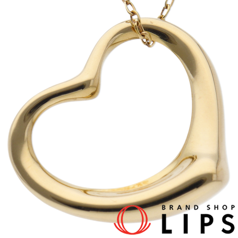 オープンハートネックレス