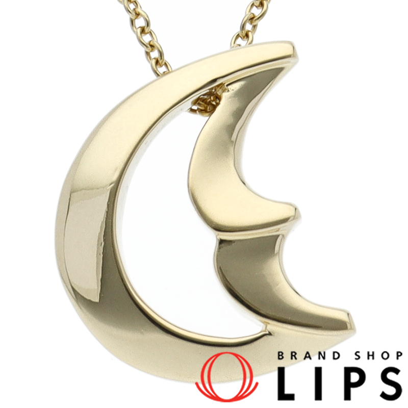 クレセントムーンネックレス