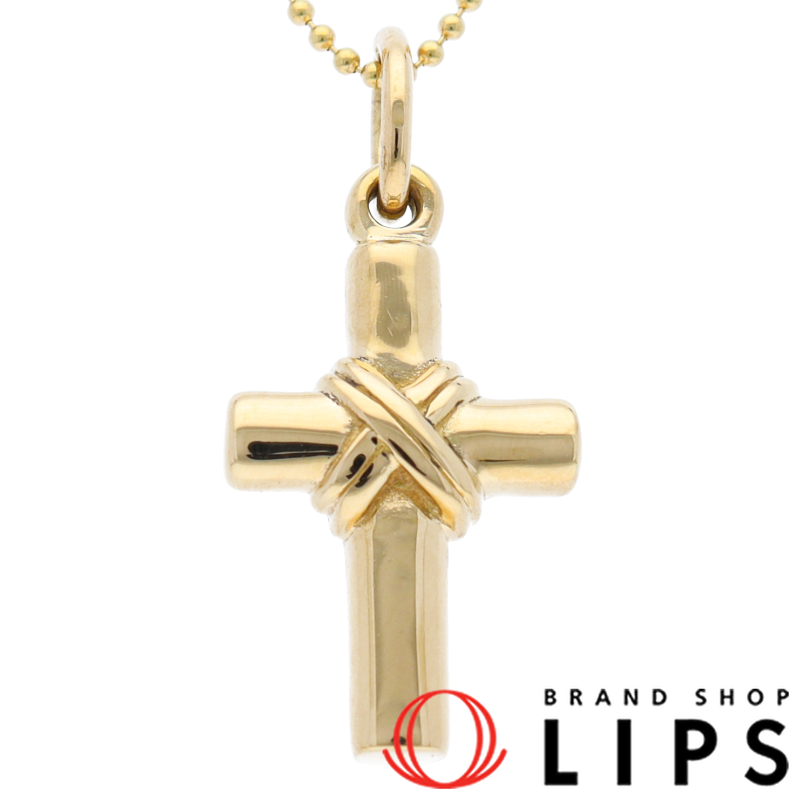 シグネチャークロスロングチェーンネックレス