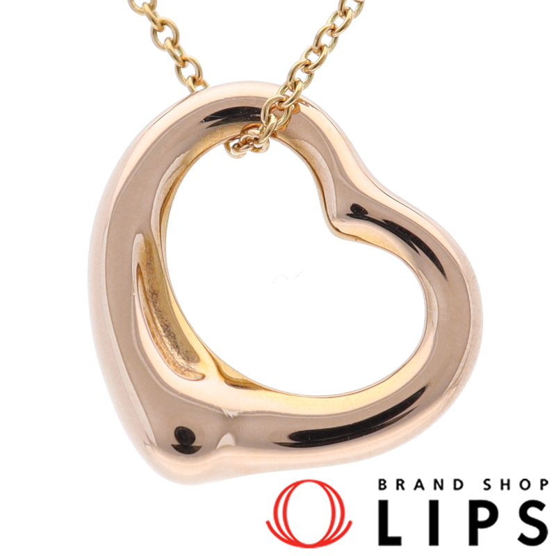 オープンハートネックレス
