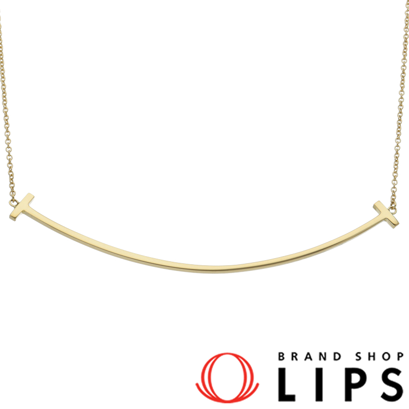 Tスマイルラージネックレス