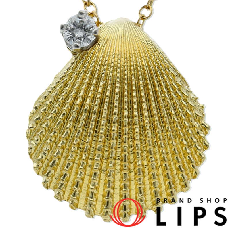 シェルモチーフネックレス