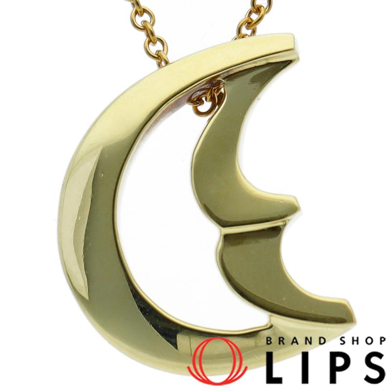 クレセントムーンネックレス