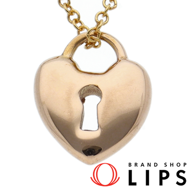 ハートロックネックレス