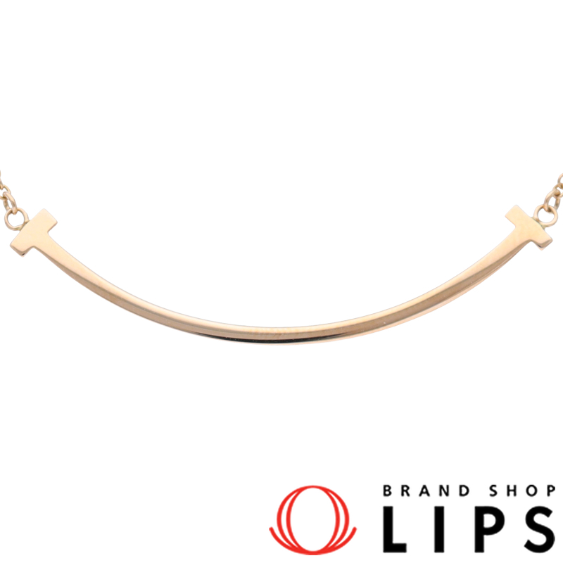 Tスマイルスモールネックレス