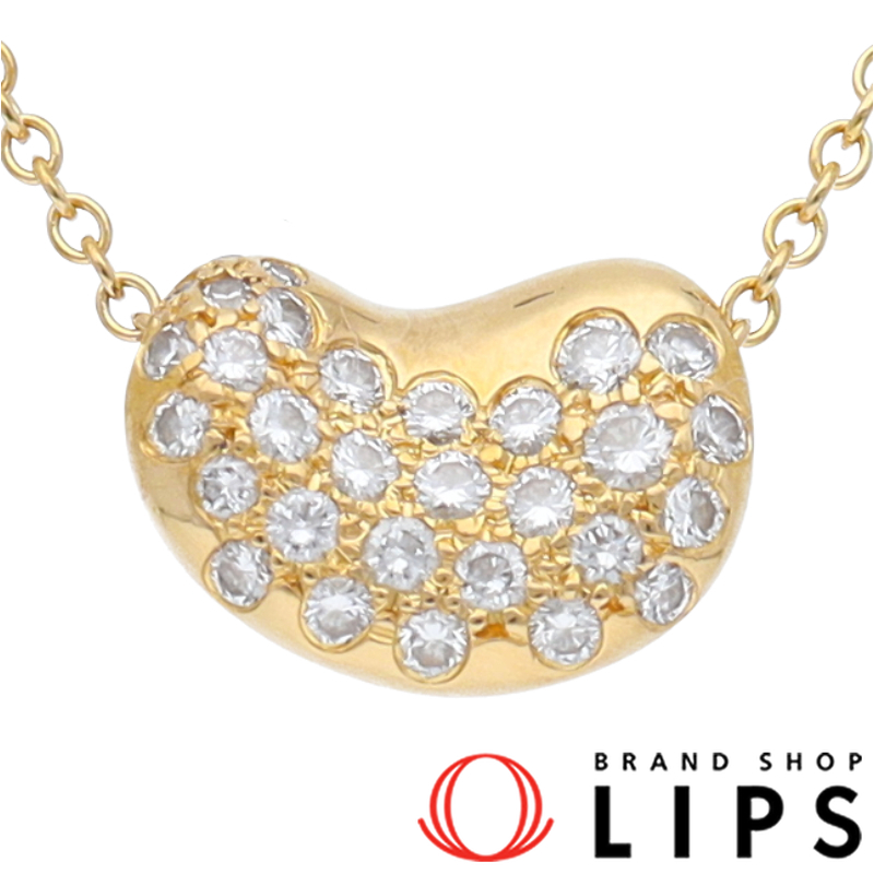 ビーンズダイヤネックレス