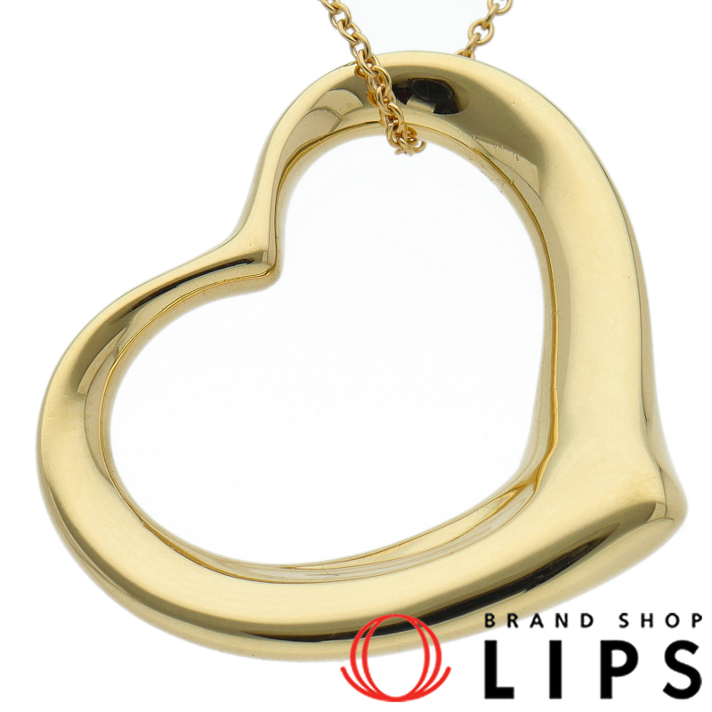 オープンハートネックレス