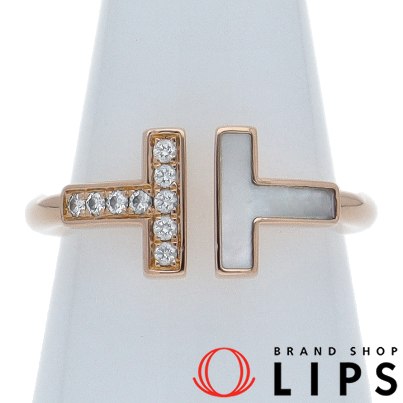 Tワイヤーシェルダイヤリング