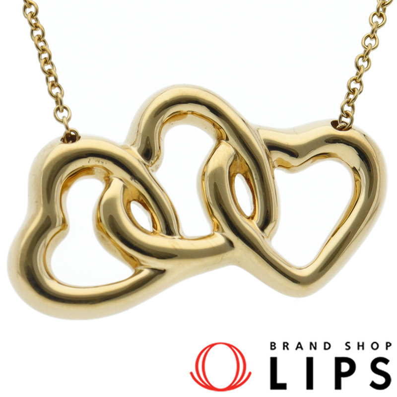 トリプルハートネックレス