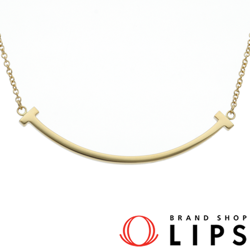 Tスマイルスモールネックレス