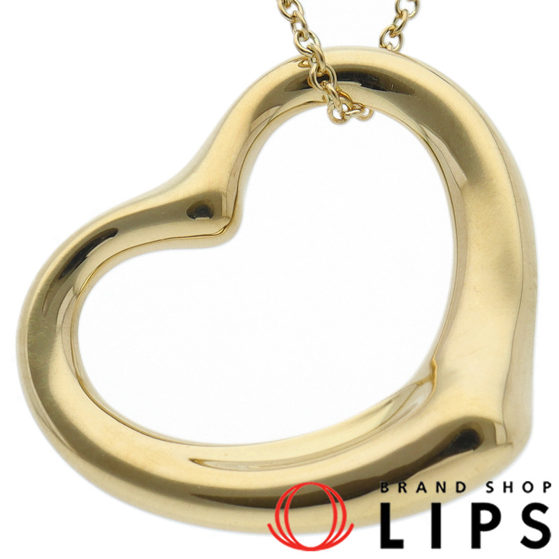 オープンハートネックレス