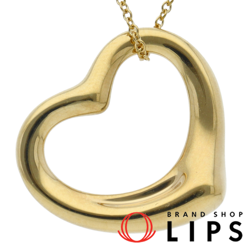 オープンハートネックレス