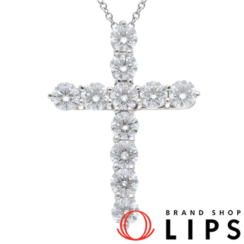 ラージクロスダイヤネックレス