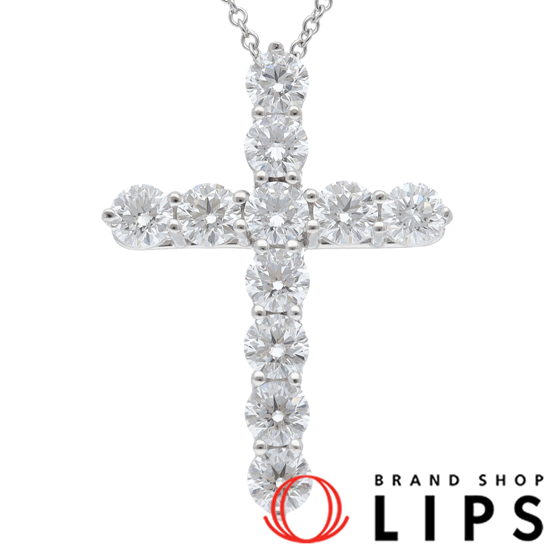 ラージクロスダイヤネックレス