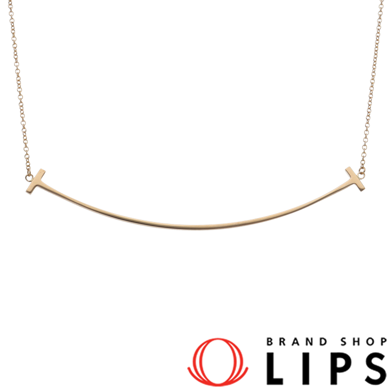 Tスマイルラージネックレス