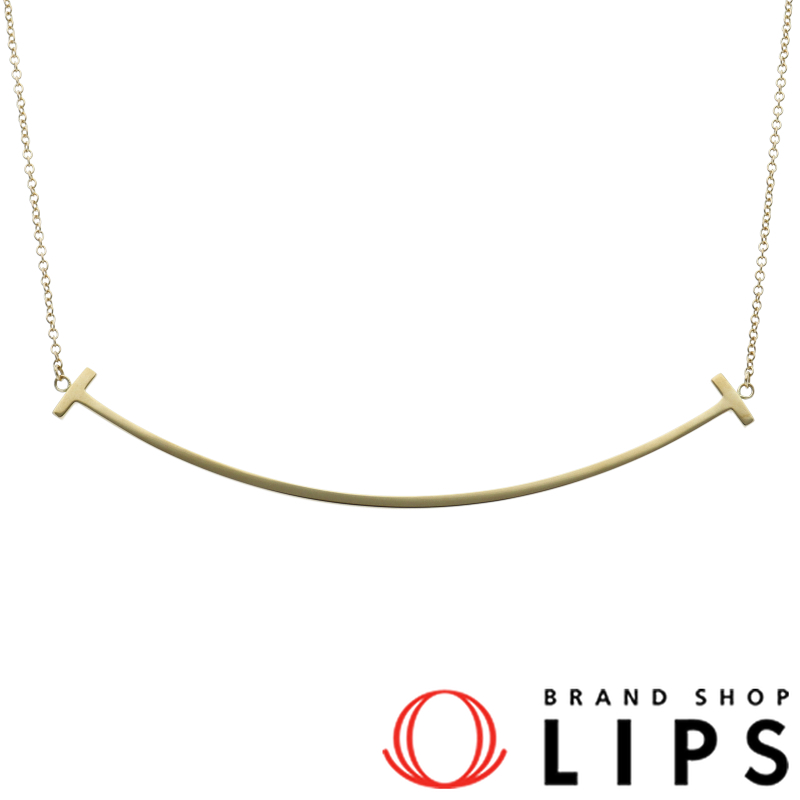 Tスマイルラージネックレス