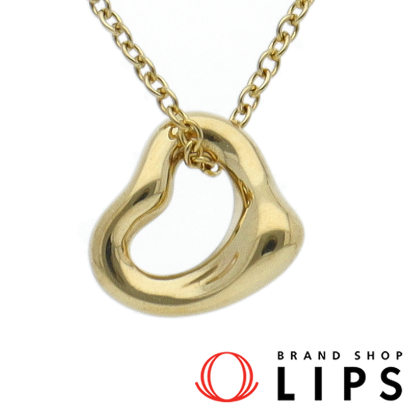 オープンハートネックレス