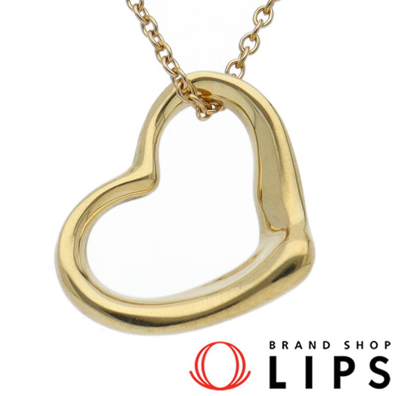 オープンハートネックレス