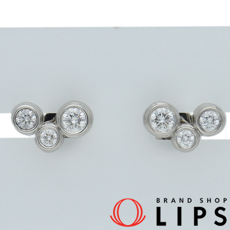 バブルダイヤピアス