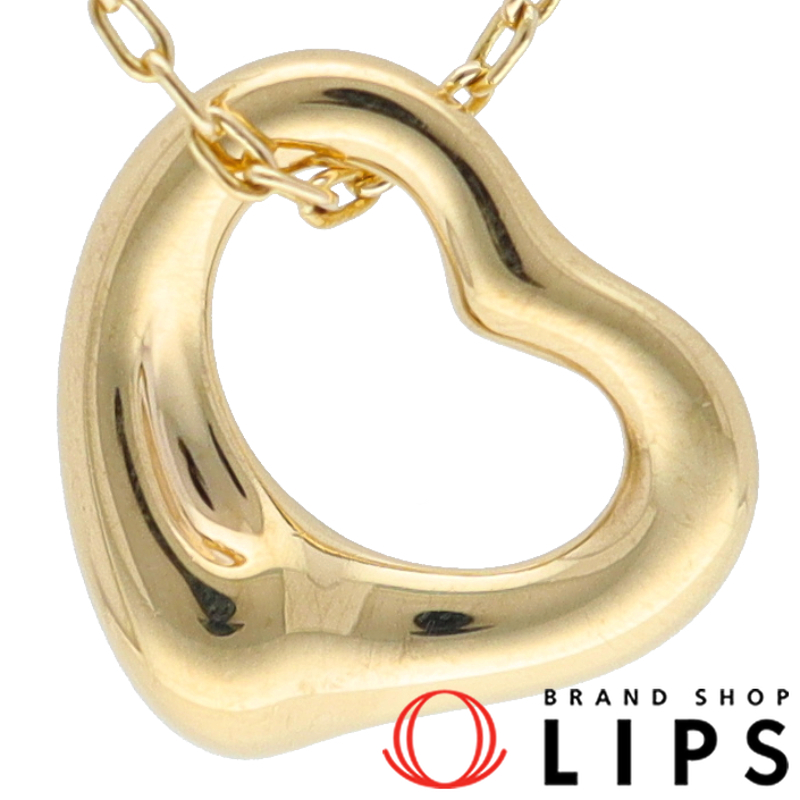 オープンハートネックレス