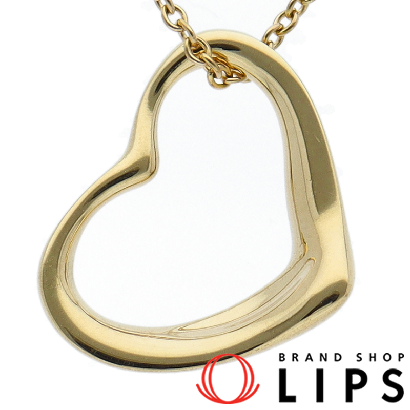 オープンハートネックレス