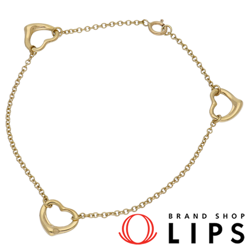 オープンハート3Pブレスレット