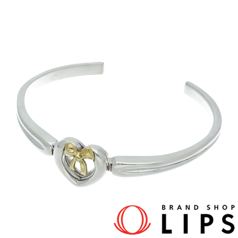 ハートリボンバングル