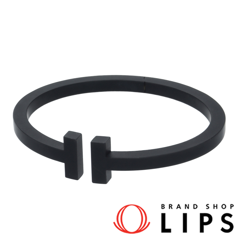 Tスクエア バングル ブラック