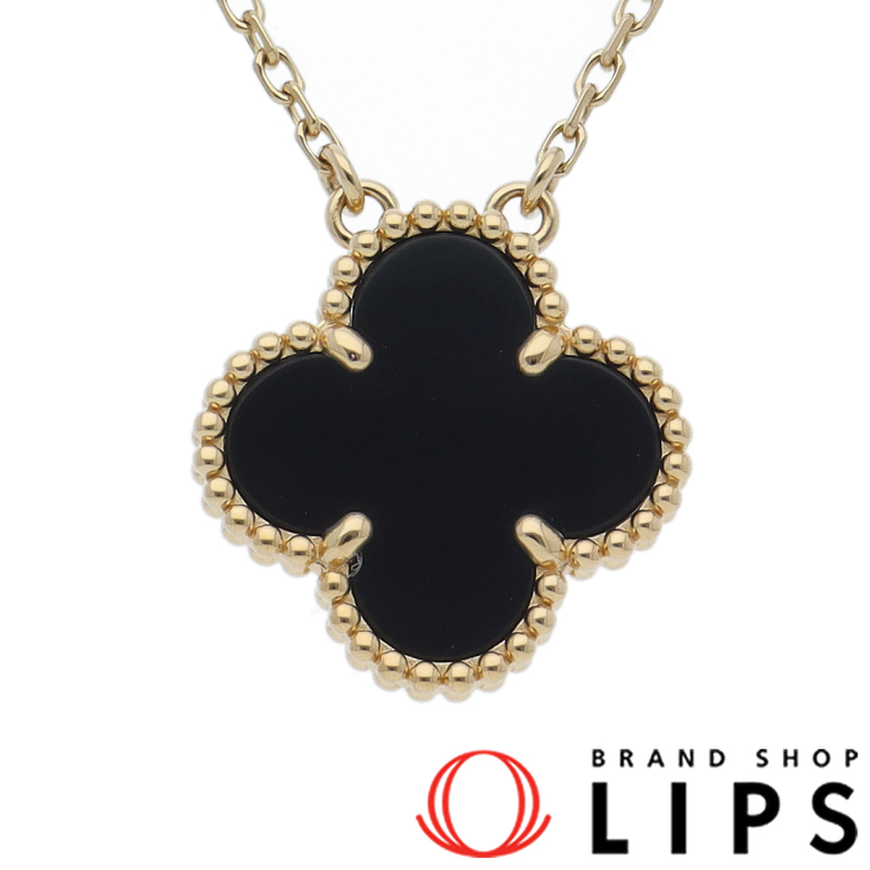 ヴィンテージアルハンブラオニキスネックレス