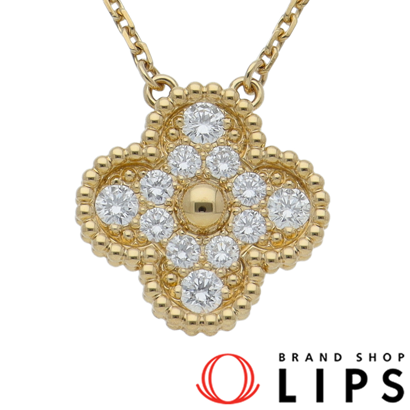 ヴィンテージアルハンブラダイヤネックレス