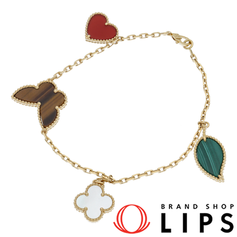 ラッキーアルハンブラ 4Pモチーフ ブレスレット