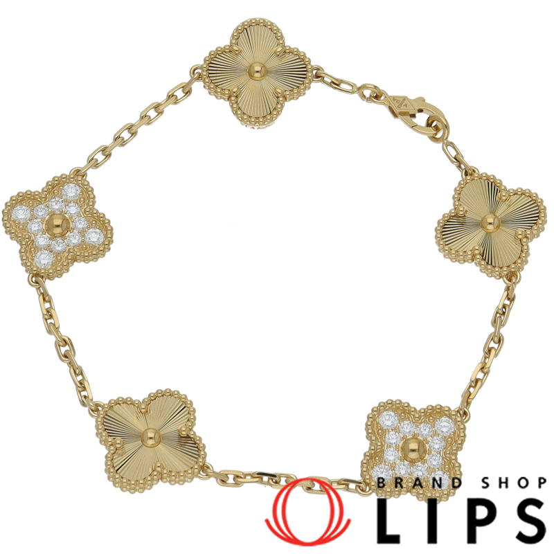 ヴィンテージアルハンブラ5Pブレスレット