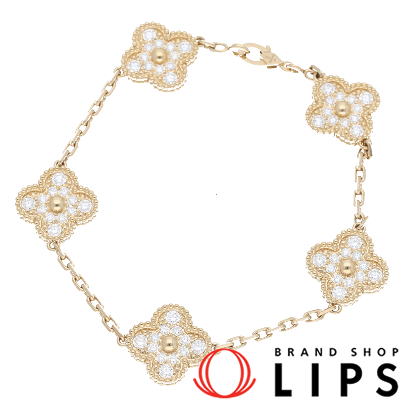 ヴィンテージアルハンブラ5Pブレスレット