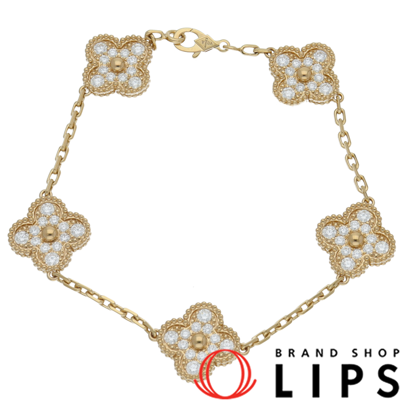 ヴィンテージアルハンブラ5Pブレスレット