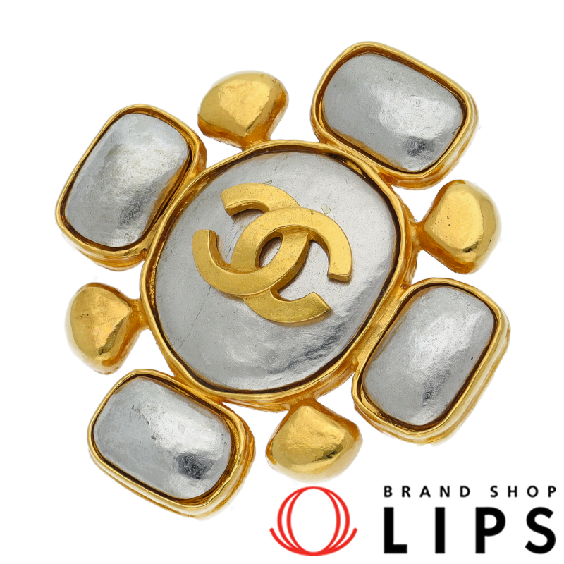 ココマーク ストーンブローチ