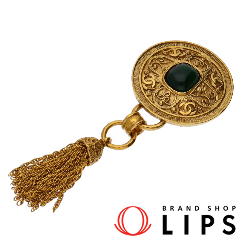 グリポア タッセル ブローチ