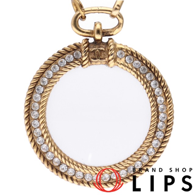 ルーペ付ロゴネックレス