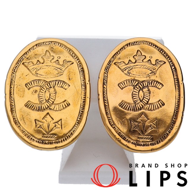 ココマーク イヤリング　王冠　ヴィンテージ