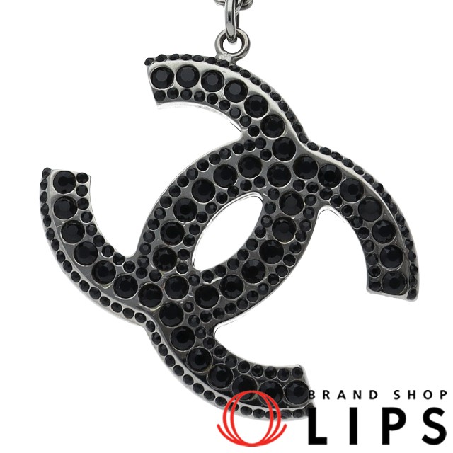 ココマーク ラインストーン ネックレス