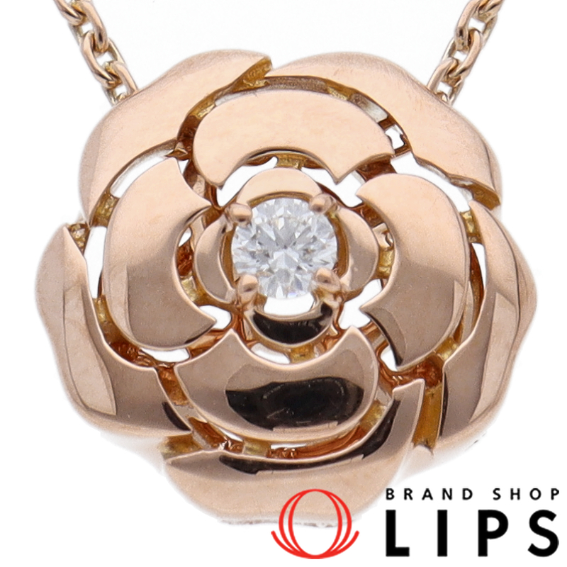 カメリア1Pダイヤネックレス