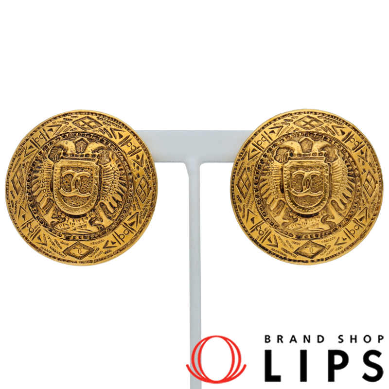 ロゴ イヤリング