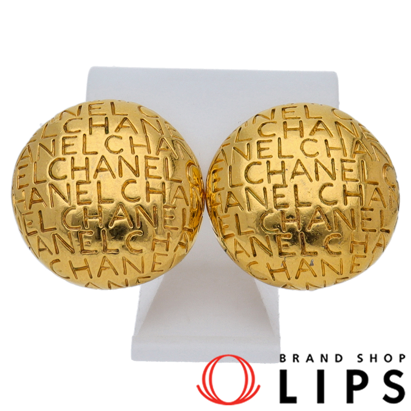 ロゴ イヤリング