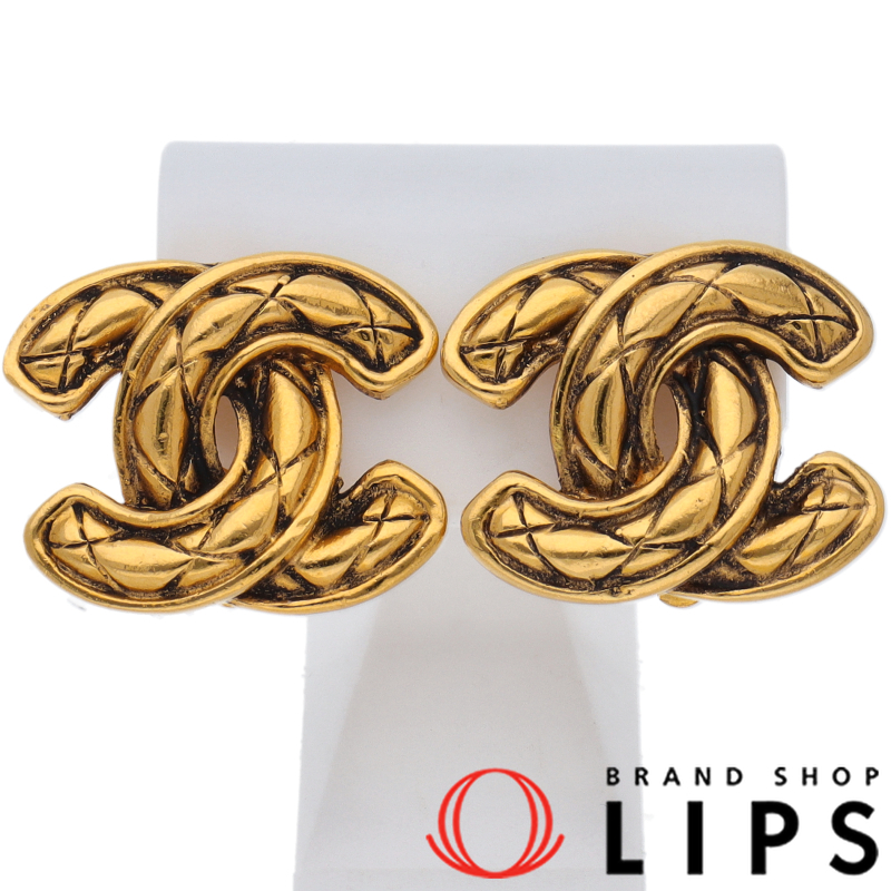 ロゴ イヤリング